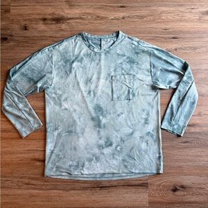 Lululemon Relaxed Mesh Pocketed Long Sleeve
Tidal Dye Wild Mint Tidewater Teal